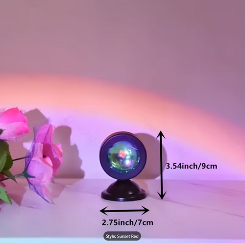 Sunset lamp stand