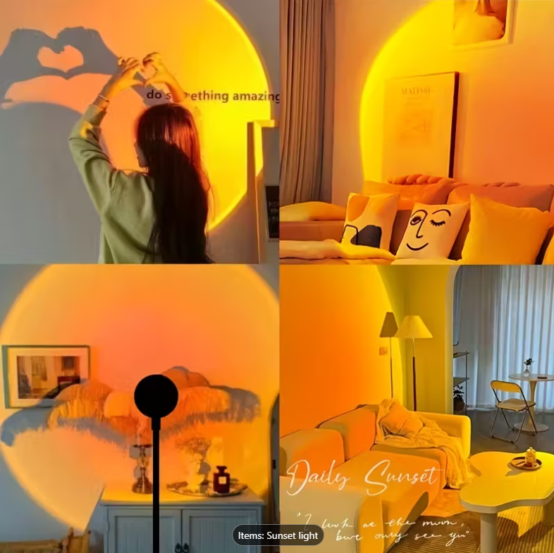 Sunset Glow Projection Lamp 🌅USB